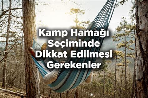 Hamak Seçerken Dikkat Edilmesi Gerekenler